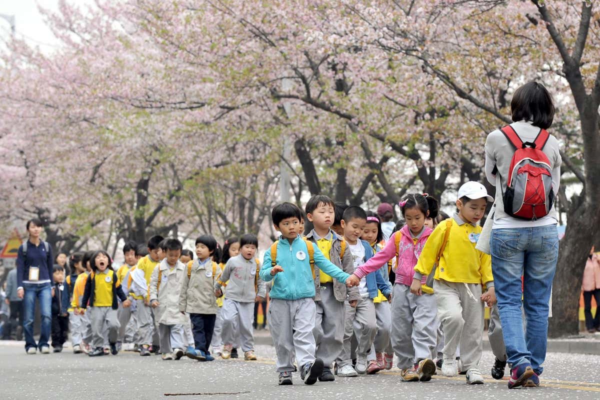 South Korean children